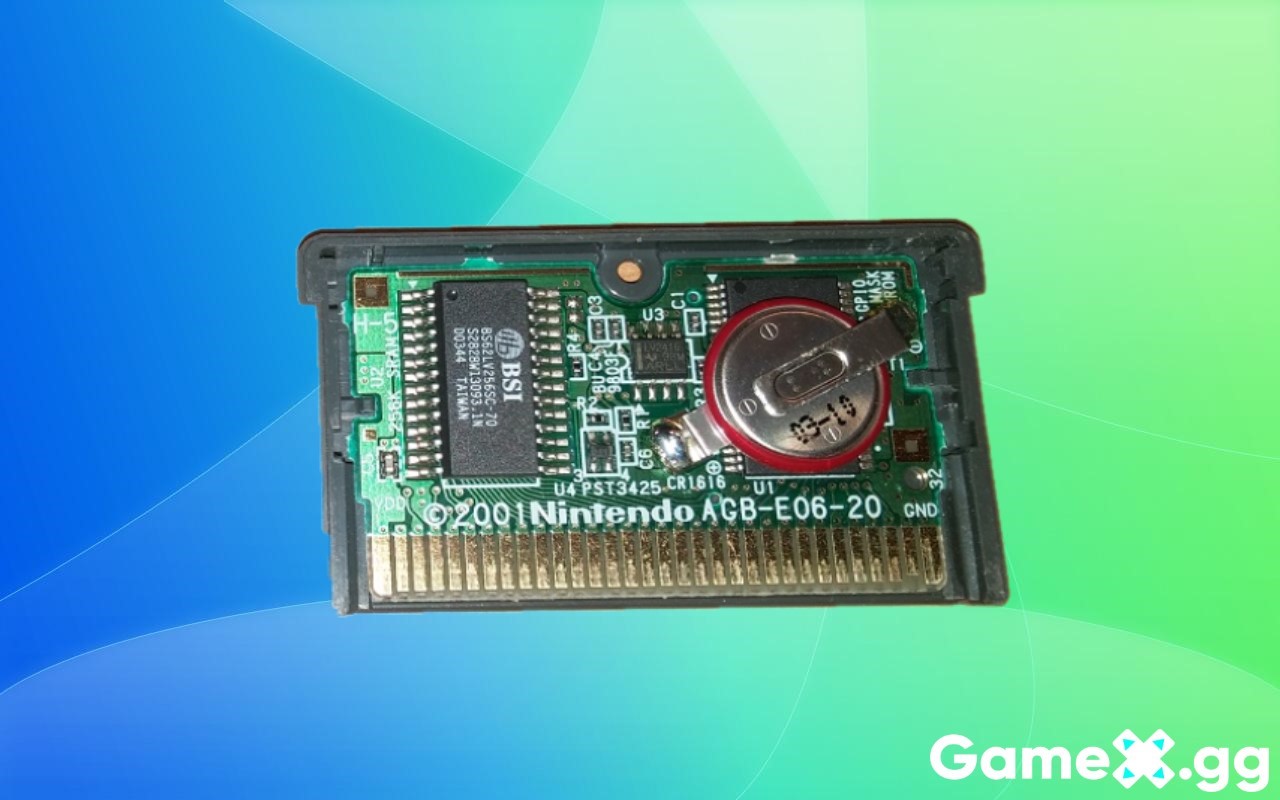 GBA Games Have Save Batteries – GameX.gg