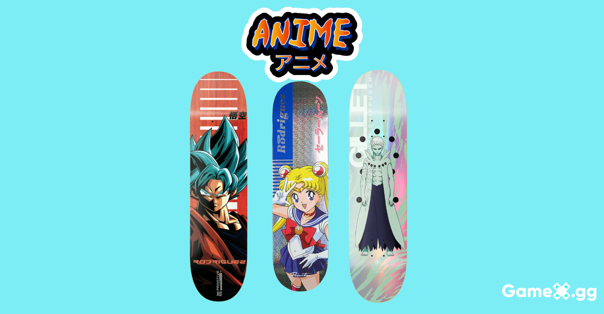 10 Most Popular Anime Skateboard Decks – 