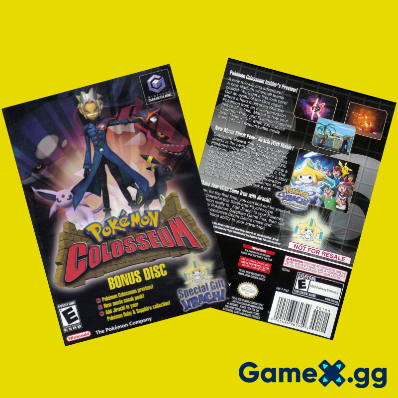 Pokemon Colosseum Bonus Disc