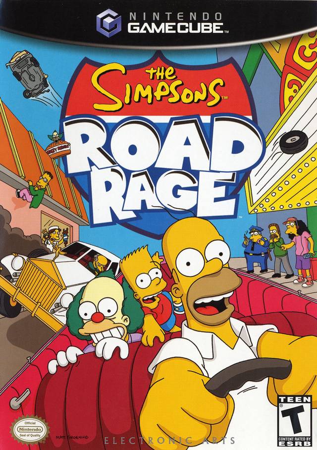 The Simpsons Road Rage Gamecube
