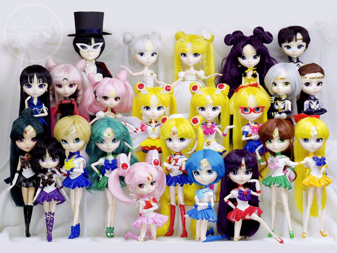 Set Lengkap Boneka Sailor Moon Pullip