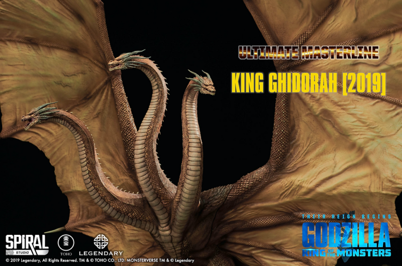 King Ghidorah Statue - Standard Edition